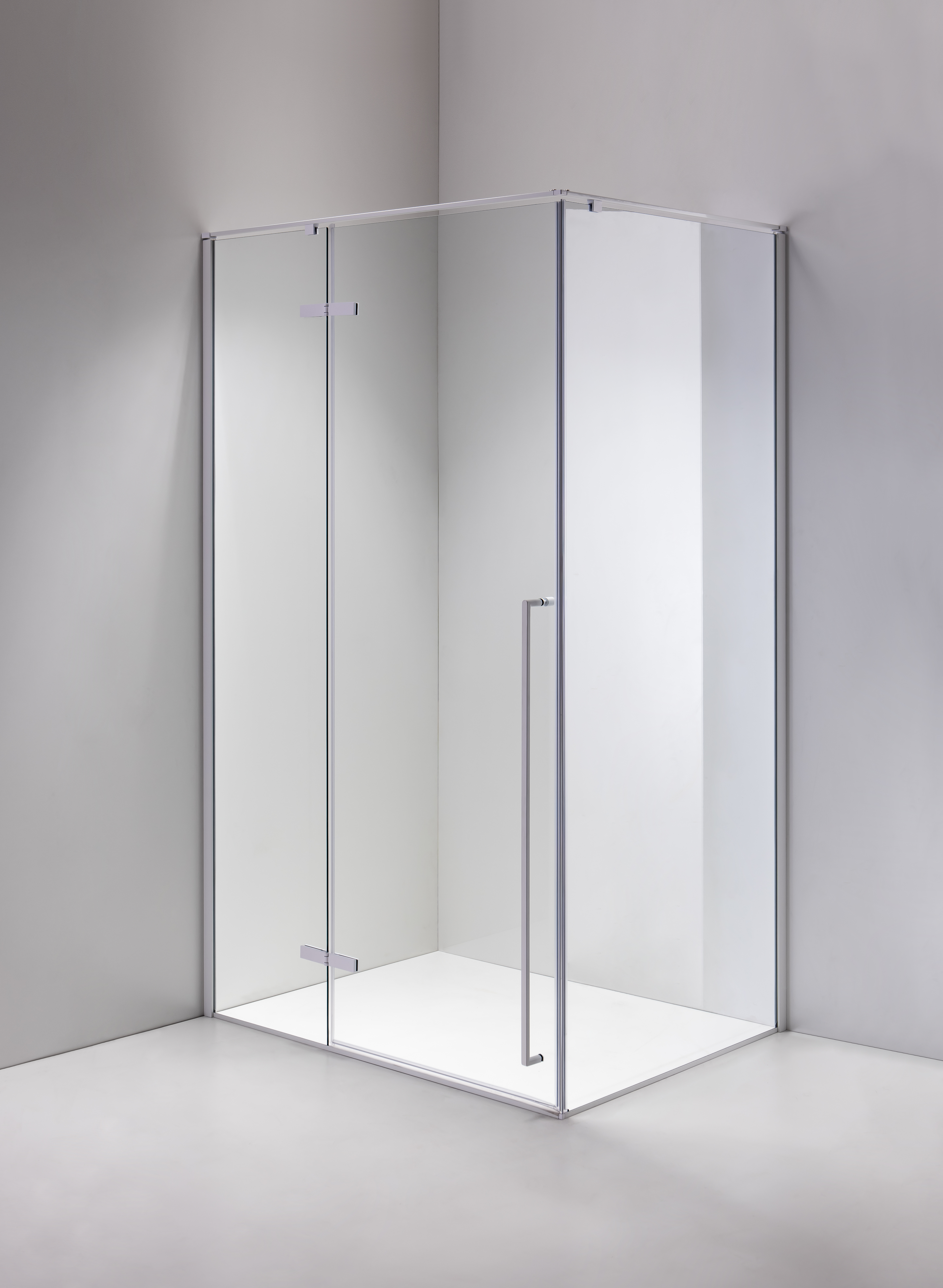 HY SQUARE Modern Frameless Shower Enclosures