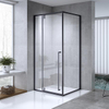 Gold Brass Brushed Caravan Shower Pivot Door